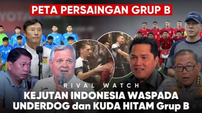 Peta persaingan Timnas Indonesia di Piala AFF 2024