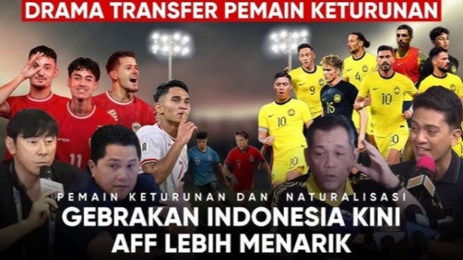 Timnas Indonesia vs Malaysia di AFF 2024