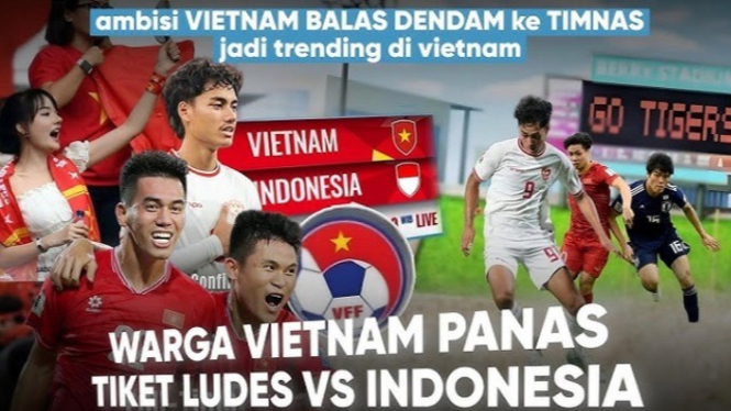 Timnas Indonesia vs Vietnam di Piala AFF 2024