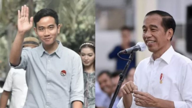 Kolase Gibran dan Jokowi