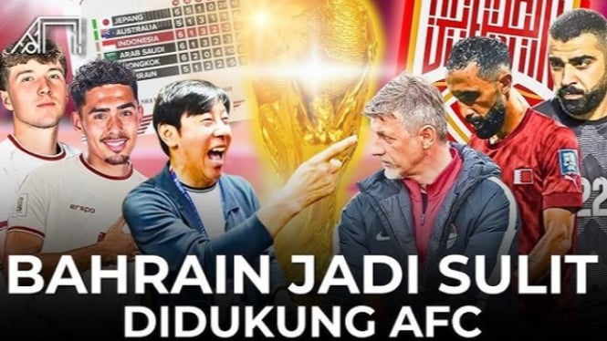 Timnas Indonesia vs Bahrain di Kualifikasi Piala Dunia 2026