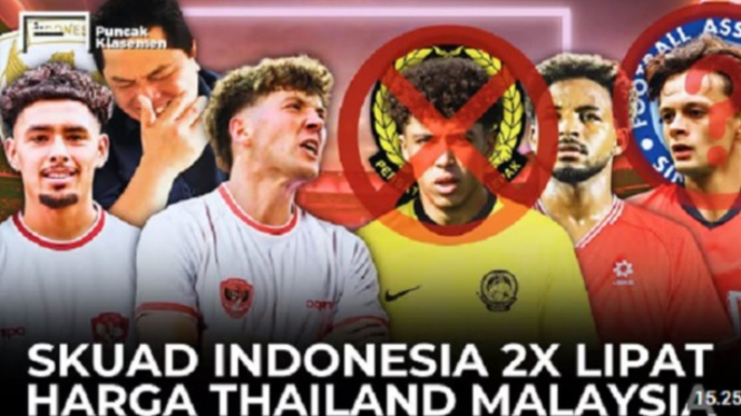 Komentar eks agen Ronaldo soal Timnas Indonesia vs Malaysia