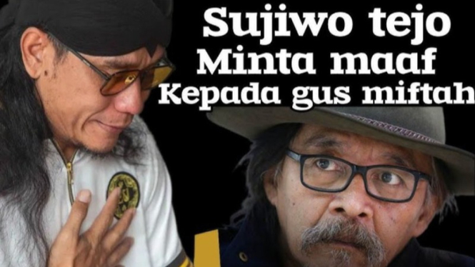 Potret kolase Gus Miftah dan Sujiwo Tejo