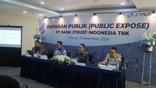 Potret paparan PT Bank J Trust