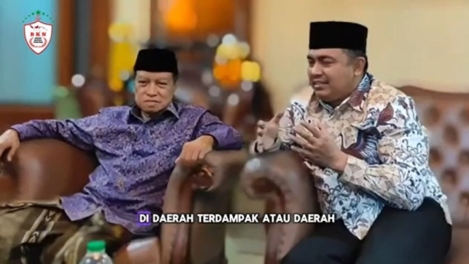 Kiai Said Aqil Siroj ketika dalam wawancara BKN TV
