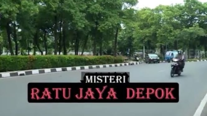 Tangkapan layar misteri Ratujaya Depok