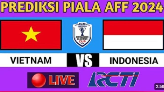 Timnas Indonesia vs Vietnam di Piala AFF 2024