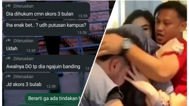 Potret potongan gambar yang beredar luas