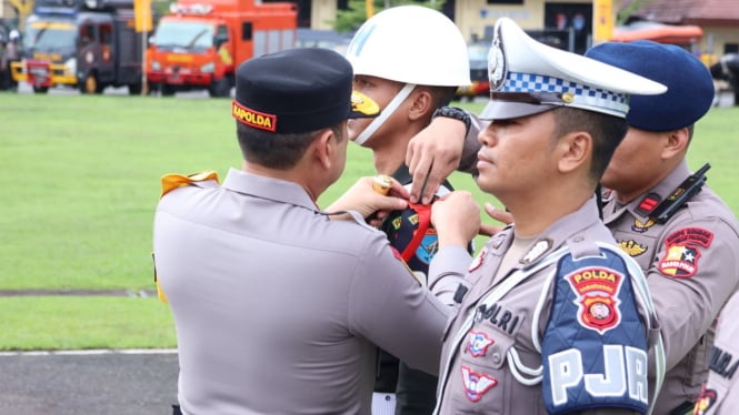 Polda Kalbar gelar Apel Operasi Lilin 2024