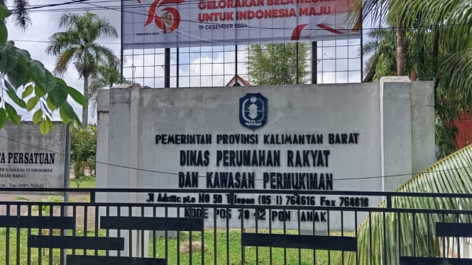 Kantor Dinas Perkim Provinsi Kalbar