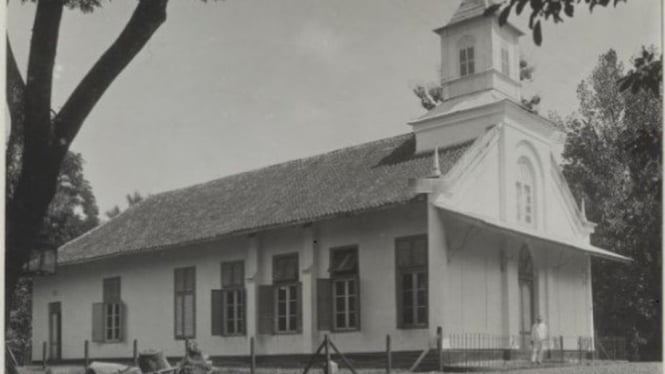 Suasana GPIB Immanuel Depok tahun 1930