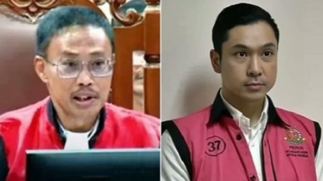 Hakim Eko Aryanto dan terdakwa korupsi timah Harvey Moeis