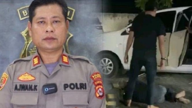 Kapolsek Cinangka, AKP Asep Iwan Kurniawan soal bos rental mobil