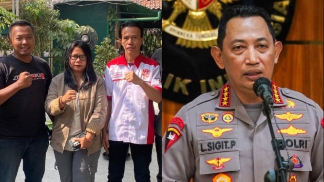 Kelompok RBPI dan Kapolri Sigit