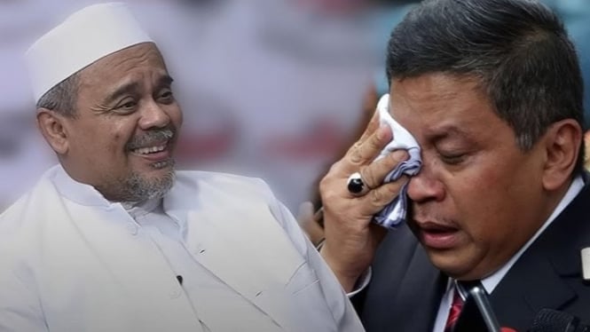 Ilustrasi Habib Rizieq soal Sekjen PDIP Hasto Kristiyanto dan Jokowi