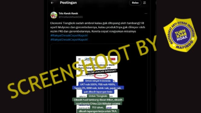 Tangkapan layar TurnBackHoax Mafindo