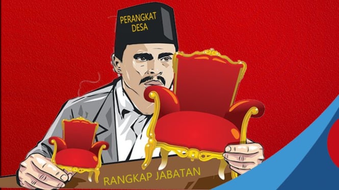 Ilustrasi rangkap jabatan