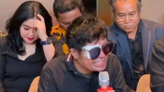 Potret Agus Salim korban penyiraman air keras