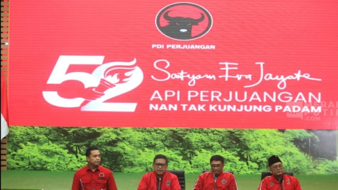 Konferensi Pers HUT PDIP ke-52