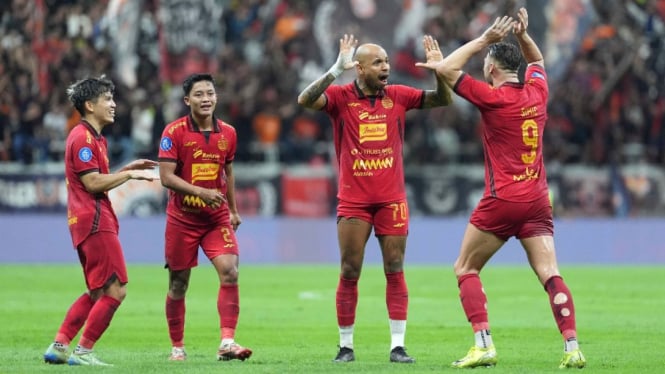 Persija Jakarta raih kemenangan 2-0 atas Persita di JIS