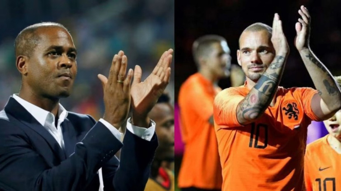 Sneijder dukung Kluivert pimpin Timnas Indonesia.