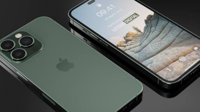 Potrer ilustrasi iPhone 15