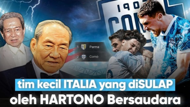 Bos Djarum selamatkan Como 1907 dari kehancuran