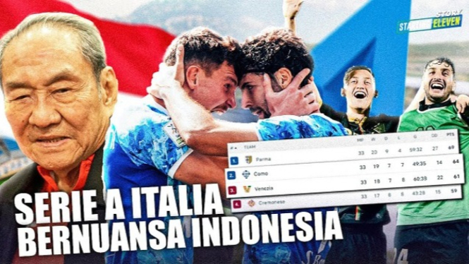 Ilustrasi bos Djarum, Hartono bersaudara dan Como 1907 di Italia