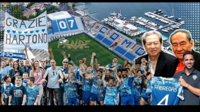 Potret Como 1907 milik Bos Djarum Hartomo Bersaudara