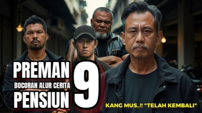 Ilustrasi Preman Pensiun 9, Kang Mus kembali beraksi