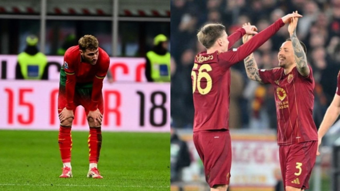 Milan makin jauh dari zona Eropa, Roma kalahkan Como!