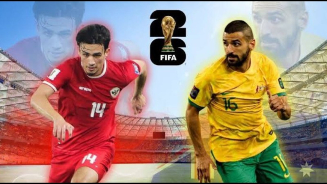 Potret ilustrasi Australia vs Indonesia