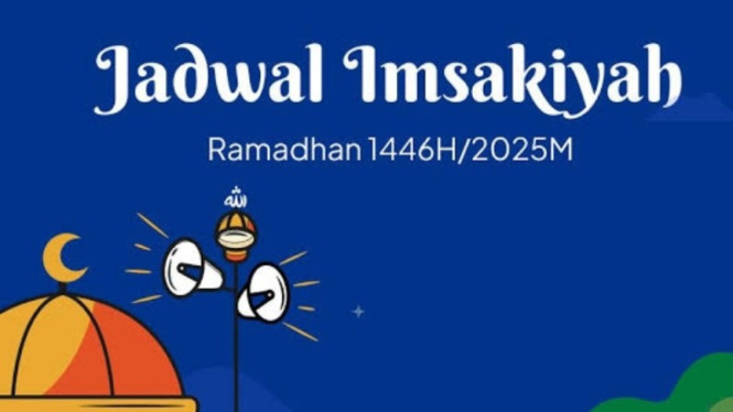 Potret jadwal imsakiyah