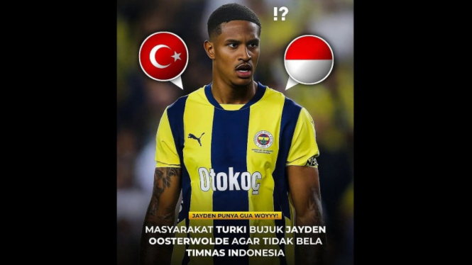 Jayden Oosterwolde dibujuk Turki untuk tidak bela Indonesia!