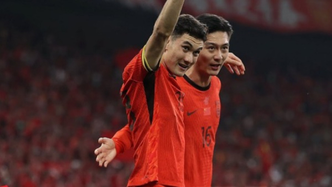 China pede hadapi Timnas Indonesia