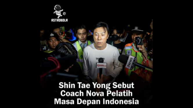 Nova Arianto dipuji Shin Tae-yong