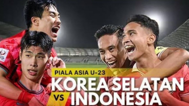 Potret ilustrasi duel Indonesia vs Korea Utara