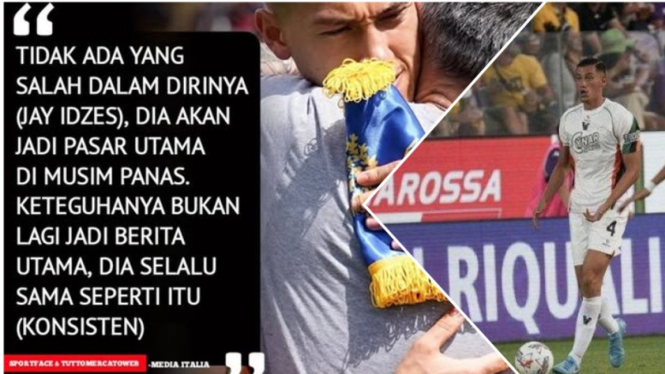 Jay Idzes diramal jadi bintang panas bursa transfer