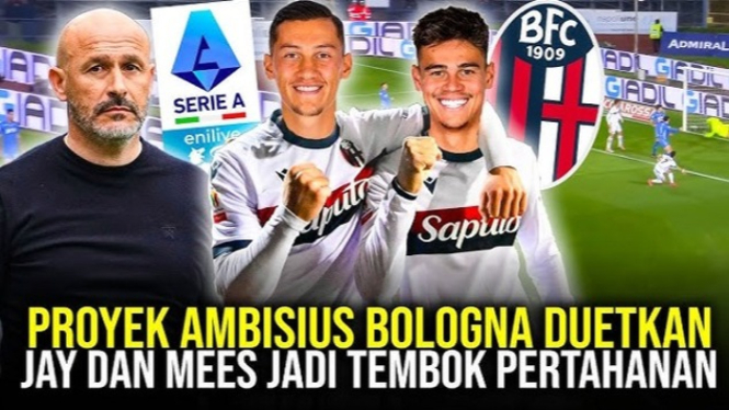 Proyek ambisius Bologna datangkan duet Timnas Indonesia