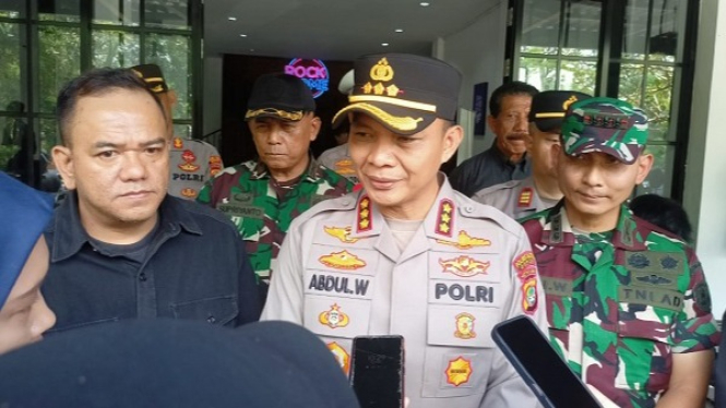 Kapolres Metro Depok, Kombes Abdul Waras cek perayaan Paskah