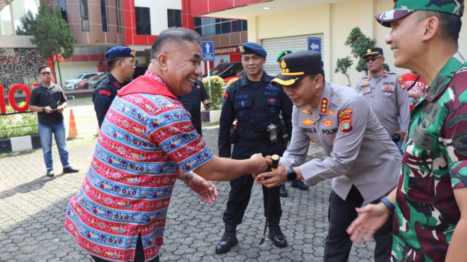 Kapolres Depok dan Dandim 0508/Depok