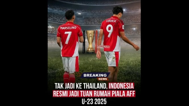Indonesia tuan rumah AFF U-23 2025