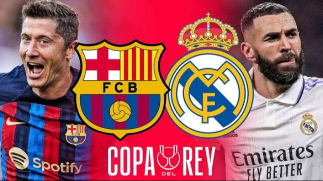 Potret ilustrasi final Copa del Rey