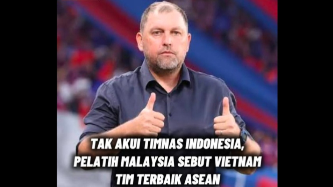 Pelatih Malaysia Sebut Vietnam Tim Terkuat ASEAN