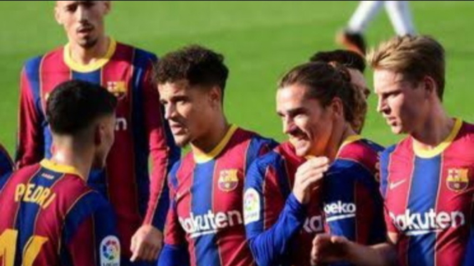 Potrer pemain Barcelona