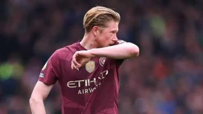Potret Kevin De Bruyne pemain Man City