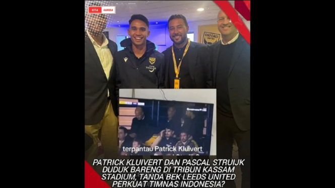Struijk duduk bareng Kluivert di Liga Inggris