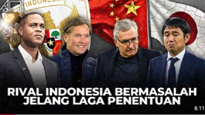 China dan Jepang jelang kontra Timnas Indonesia