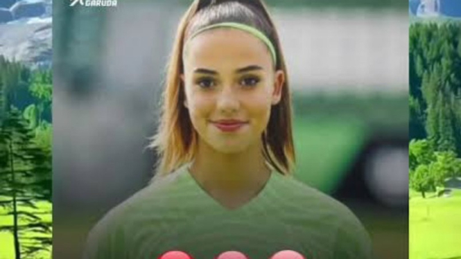 Potret Djenna de Jong