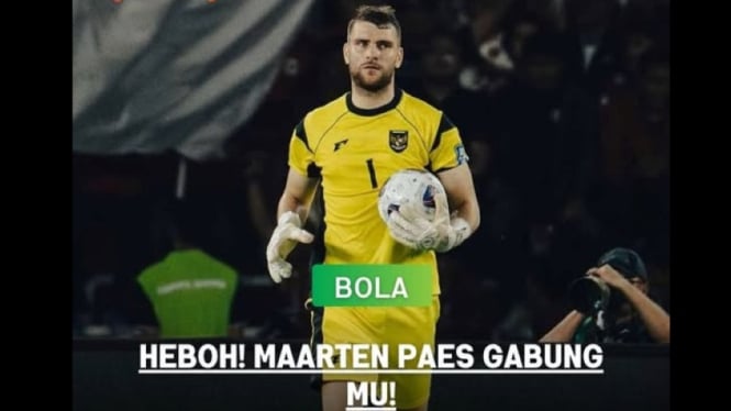 Maarten Paes dikira gabung Manchester United
